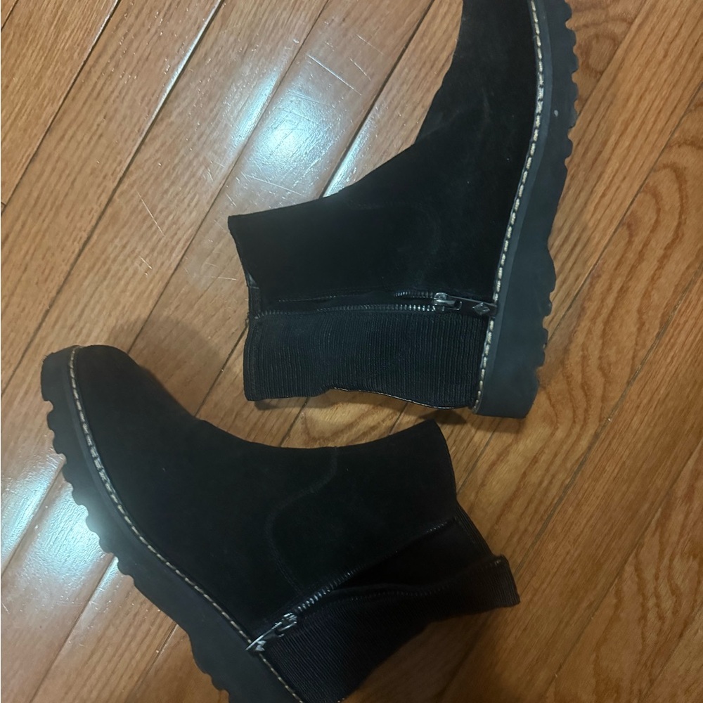 Donald J. Pliner Black Ankle Booties